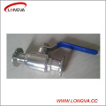 Wenzhou Stainless Steel 316 Sanitary Clamped Ball Valve